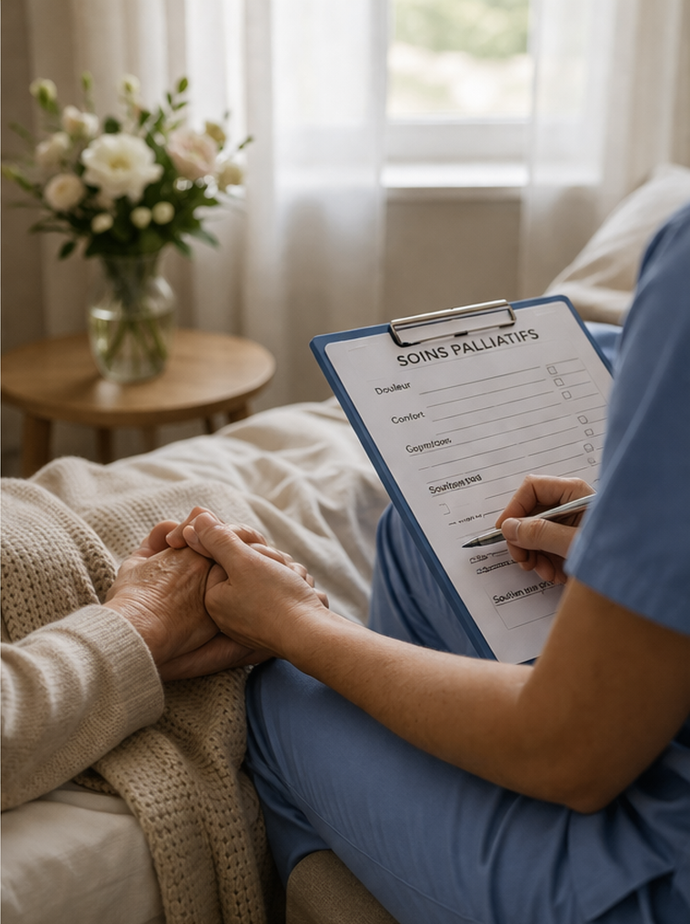 Accompagnement en soins palliatifs à domicile par l’équipe infirmière Roberto Lannoye