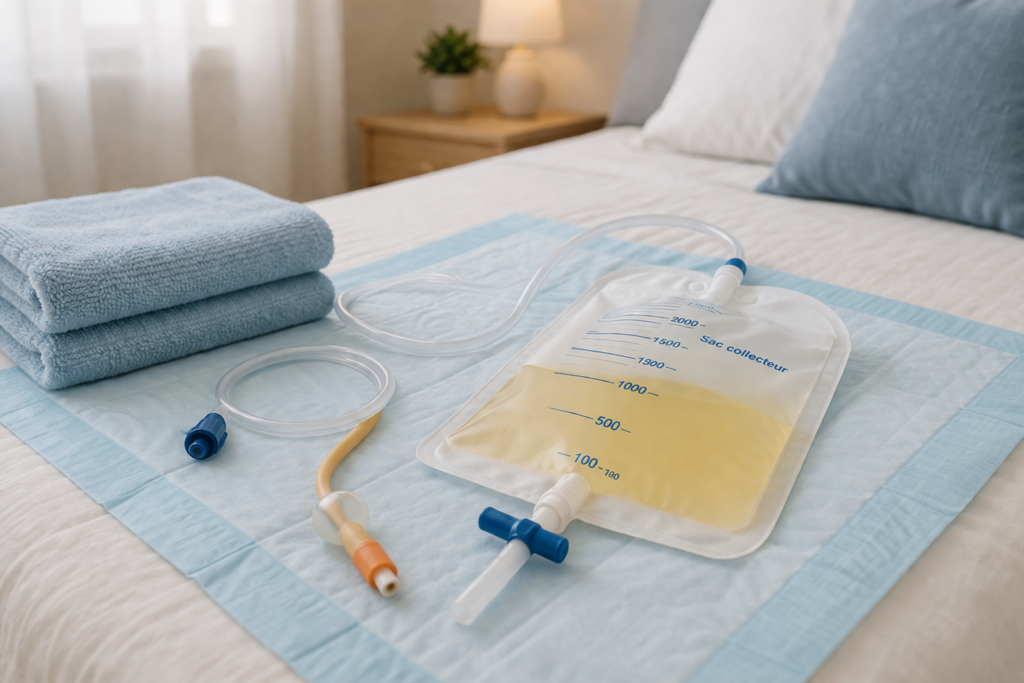 Sondes vésicales à domicile avec l’équipe infirmière Roberto Lannoye